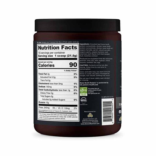 Bone Broth Protein, ANN